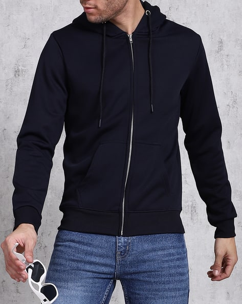 Buy Navy Sweatshirt Hoodies for Men by Shein Online