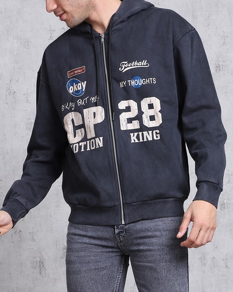 Buy Black Mix Sweatshirt Hoodies for Men by Shein Online