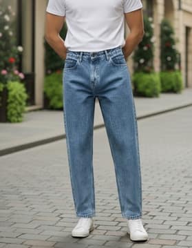 Shein Ankle Length Fly With Button Closure Light Wash Jeans