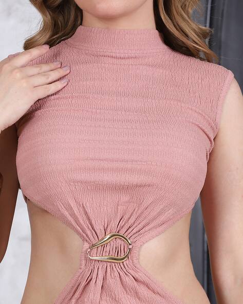 shein pink cut out dress Buy Pink Dresses for Women by Shein Online