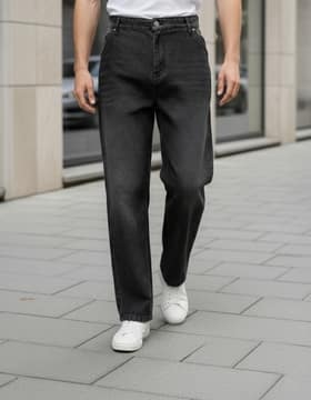 Shein Shein Men Full Length Fly With Button Closure Mid Wash Jeans