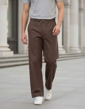 Shein Full Length Elasticated Drawstring Waist Pants-picture-50