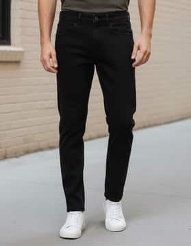 Shein Ankle Length Clean Wash Fly With Button Closure Jeans-picture-46