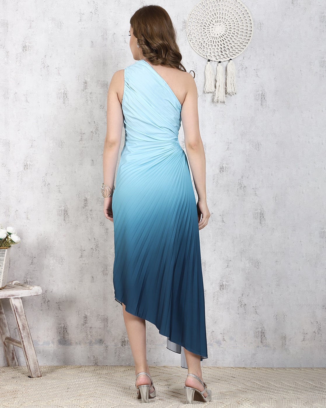blue pencil dress with sleeves The Jackie Pencil Dress in Royal Blue main image 0