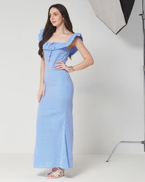 chinese dress ladies Sequin Decor Mermaid Hem Formal Dress main image 0
