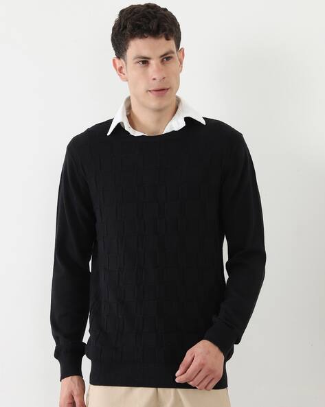 Buy Black Sweaters Cardigans For Men By Shein Online Sheinindia in Buy Black Sweaters Cardigans For Men By Shein Online Sheinindia in