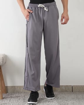 Shein Ankle Length Contrast Side Panelled Track Pants-picture-44