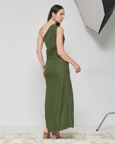 Buy Green Dresses for Women by Shein Online | Ajio.com