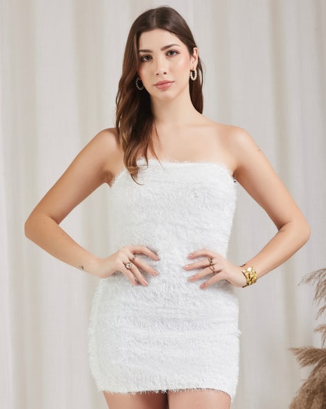Buy White Dresses for Women by Shein Online | sheinindia.in