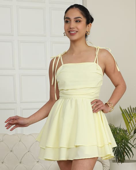 pinafore dress for women Goldie Merino Wool Ponte Pinafore