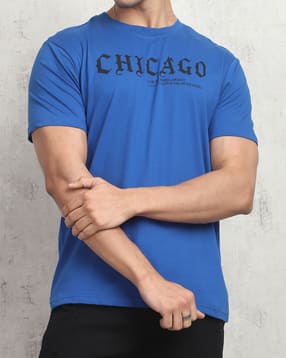 Shein Short Sleeve Typographic Chest Print Crew Tshirt-picture-33