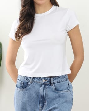 Shein Short Sleeves Crew Neck Tshirt-picture-37