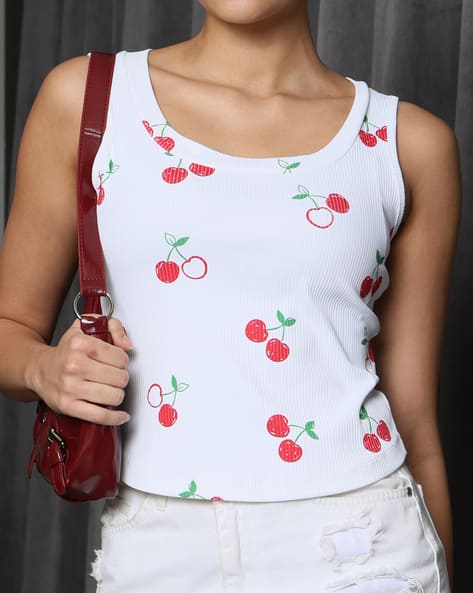 Buy Red Tops for Women by Shein Online | sheinindia.in
