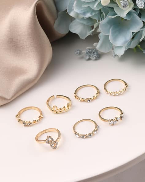 Shein Rring Gold Buy Gold Rings for Women by Shein Online | sheinindia.in