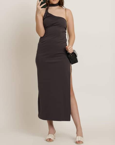 Buy Grey Dresses for Women by Shein Online | Ajio.com Buy Grey Dresses for Women by Shein Online | Ajio.com