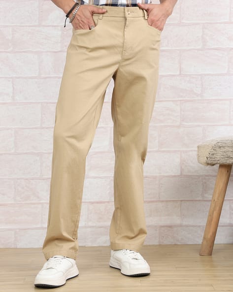 Shein Relaxed Fit Full Length Semi Elasticated Waist Pants