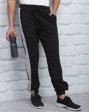 Shein Shein Men Ankle Length Elasticated Drawstring Waist Joggers