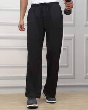 Shein Shein Contrast Panelled Typographic Print Track Pant