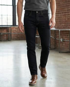 Shein Shein Men Activewear Full Length Fly With Button Closure Clean Jeans