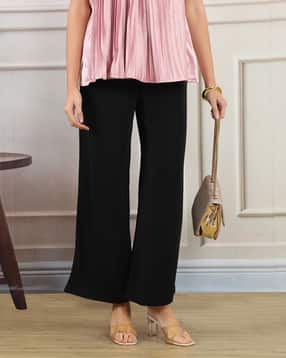 Shein Waist Tie-Up Semi-Elasticated Waist Palazzo