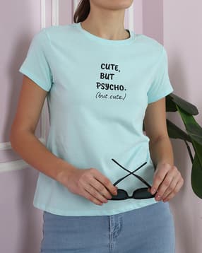 Shein Short Sleeve Typographic Chest Print Crew Tshirt-picture-27