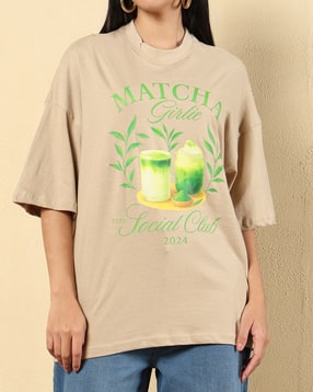 Shein Drop Shoulder Graphic Chest Print Crew Tshirt-picture-22