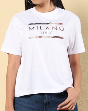 Shein Short Sleeve Typographic Chest Print Crew Tshirt-picture-20