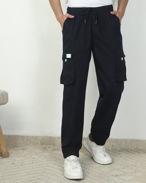 Shein Ankle Length Elasticated Drawstring Waist Joggers-picture-51
