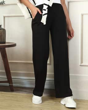 Shein Ankle Length Elasticated Drawstring Waist Track Pants-picture-22
