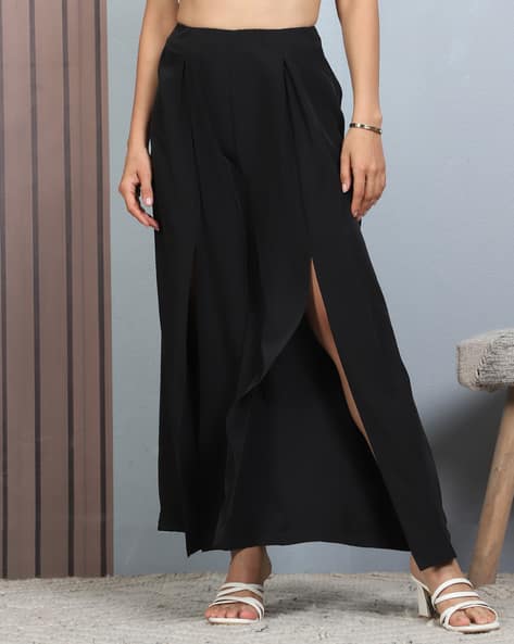 Buy Black Trousers & Pants for Women by Shein Online | sheinindia.in