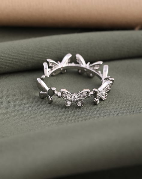 Buy Silver Rings for Women by Shein Online | sheinindia.in