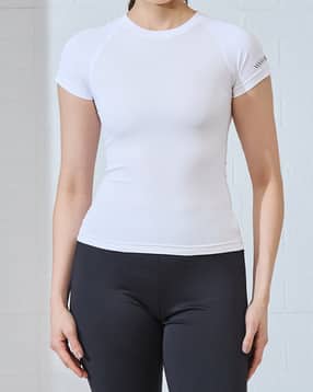 Shein Raglan Sleeve Graphic Back Print Crew Tshirt-picture-21