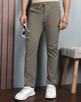 Shein Ankle Length Elasticated Drawstring Waist Pant-picture-24
