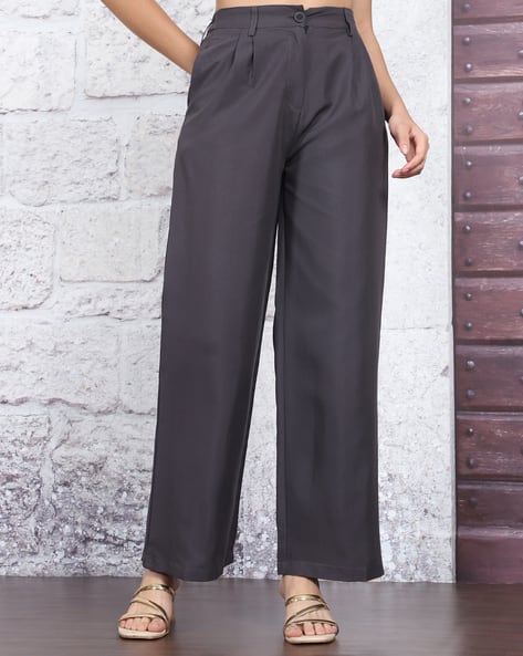 Product image of
                        Shein Shein Full Length Fly With Button Closure
                        Pleated Pants