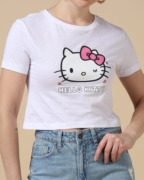 Price History of Free Authority Hello Kitty Tshirts from Myntra