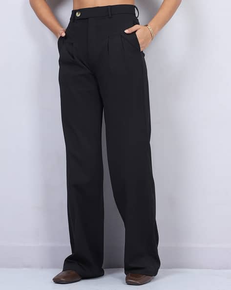 Product image of
                        Shein Shein Full Length Fly With Button Closure
                        Pleated Pants