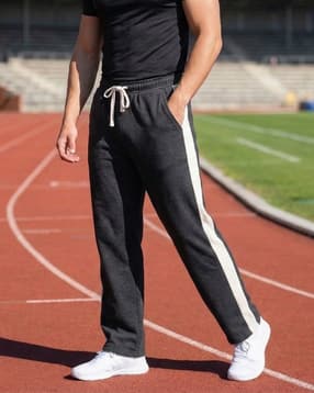 Shein Full Length Side Contrast Panelled Trackpants-picture-28