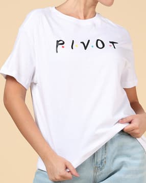 Shein Short Sleeve Typographic Chest Print Crew Tshirt-picture-17