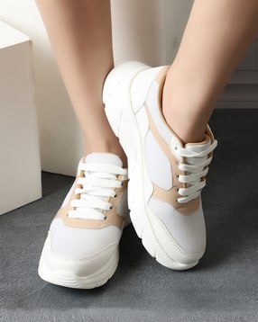 Shein Women Colourblock Lace-Up Shoes-picture-20