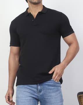 Shein Medium Length Short Sleeve Polo Tshirt-picture-13
