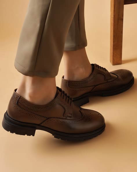 Buy Brown Formal Shoes for Men by Shein Online | sheinindia.in