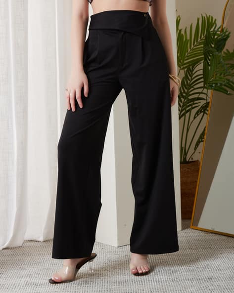 Product image of
                        Shein Shein Full Length Fly With Button Closure
                        Pleated Pant