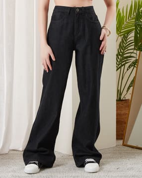 Shein Full Length Fly With Button Closure Clean Wash Jeans-picture-10