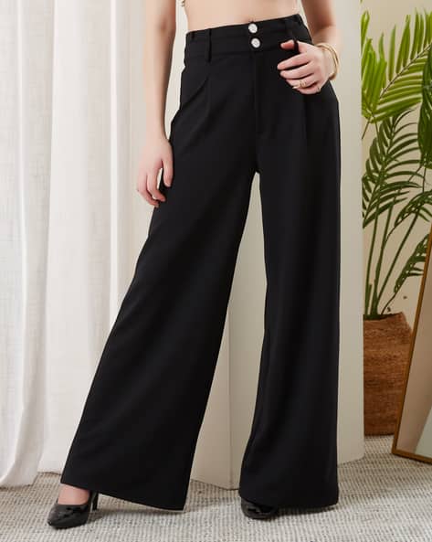 Product image of
                        Shein Shein Fly With Button Closure Pleated
                        Korean Pants
