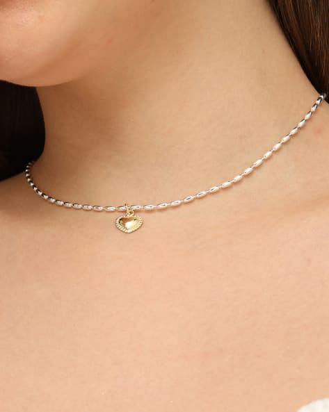 Shein Women Multi Heart Shaped Pendant Necklace