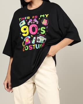 Shein Drop Shoulder Typographic Chest Print Crew Tshirt-picture-15