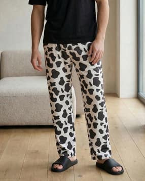 Shein Elasticated Drawstring Waist Animal Print Pyjama-picture-33