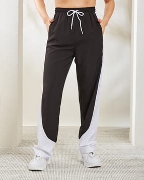 Shein Elasticated Drawstring Waist Colour-Blocked Track Pant-picture-24