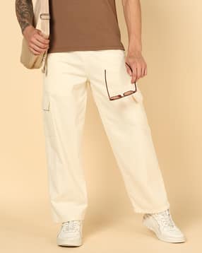 Shein Ankle Length Elasticated Drawstring Waist Cargo Pant-picture-19