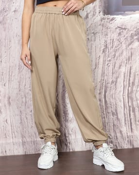 Shein Ankle Length Elasticated Waist Joggers With Pocket-picture-36